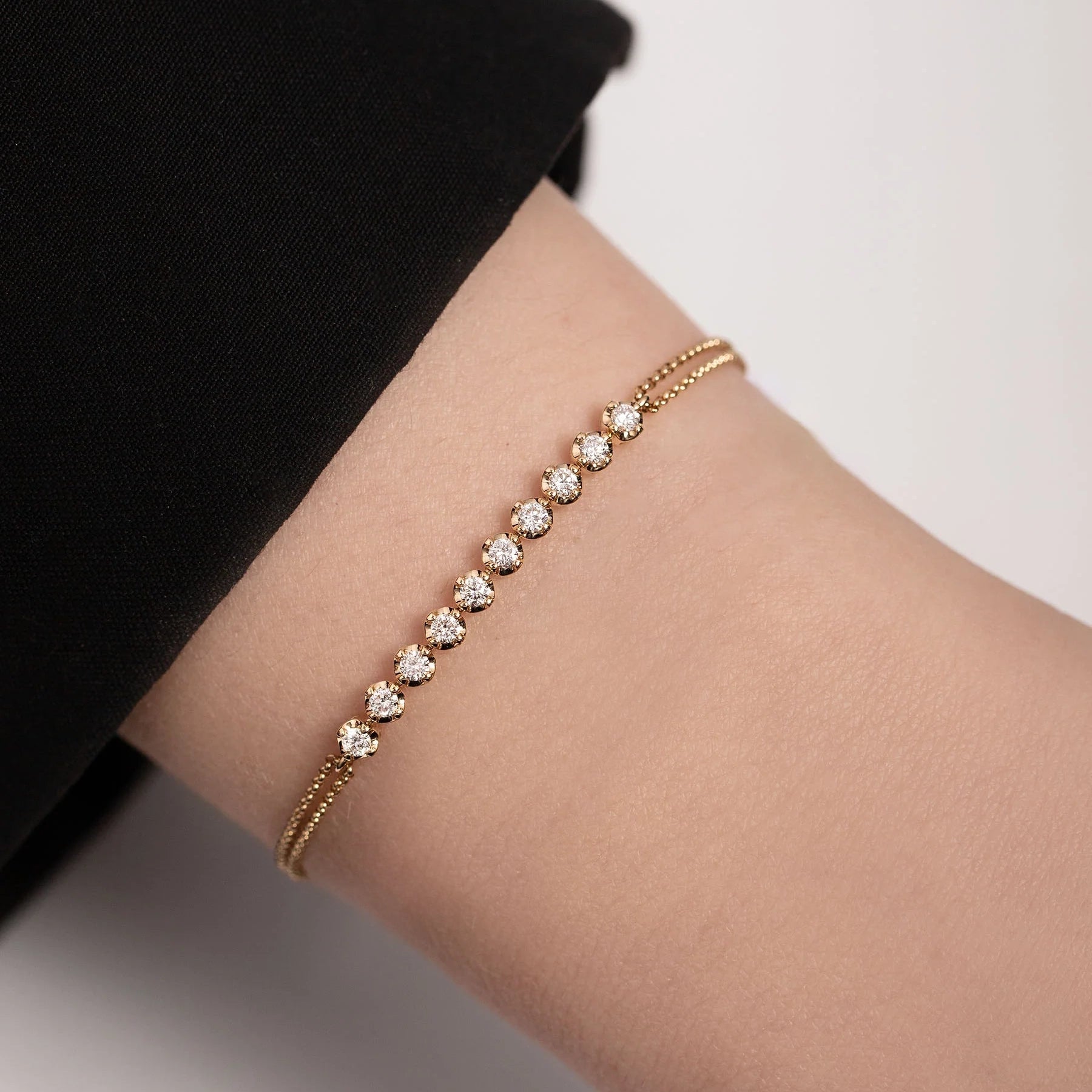 Your Go To Zircon Bracelet - ARTSY SILVER
