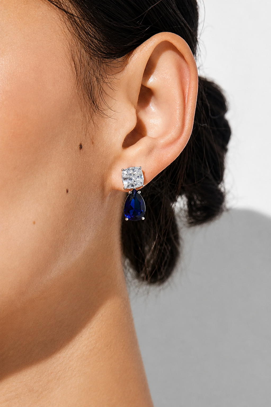 Midnight Promise Drop Earrings