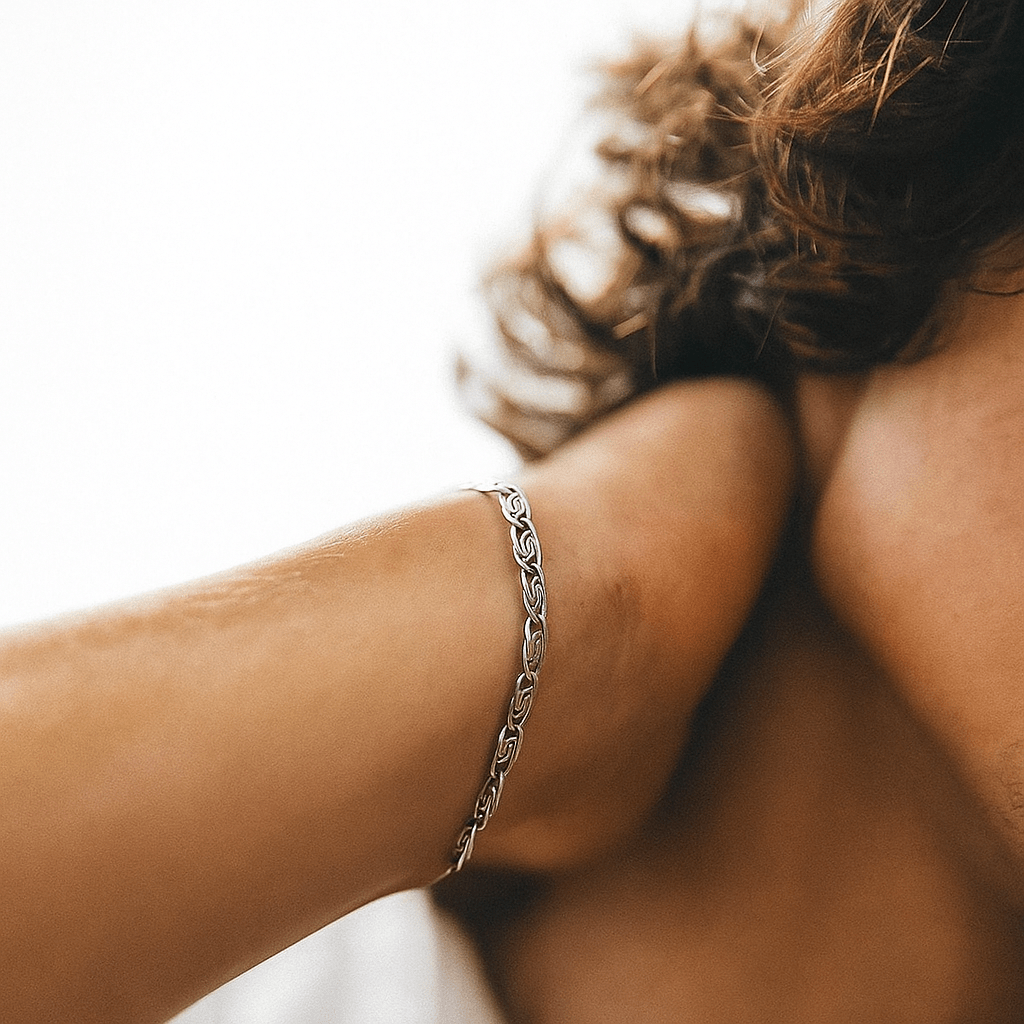 Figaro Silver Bracelet