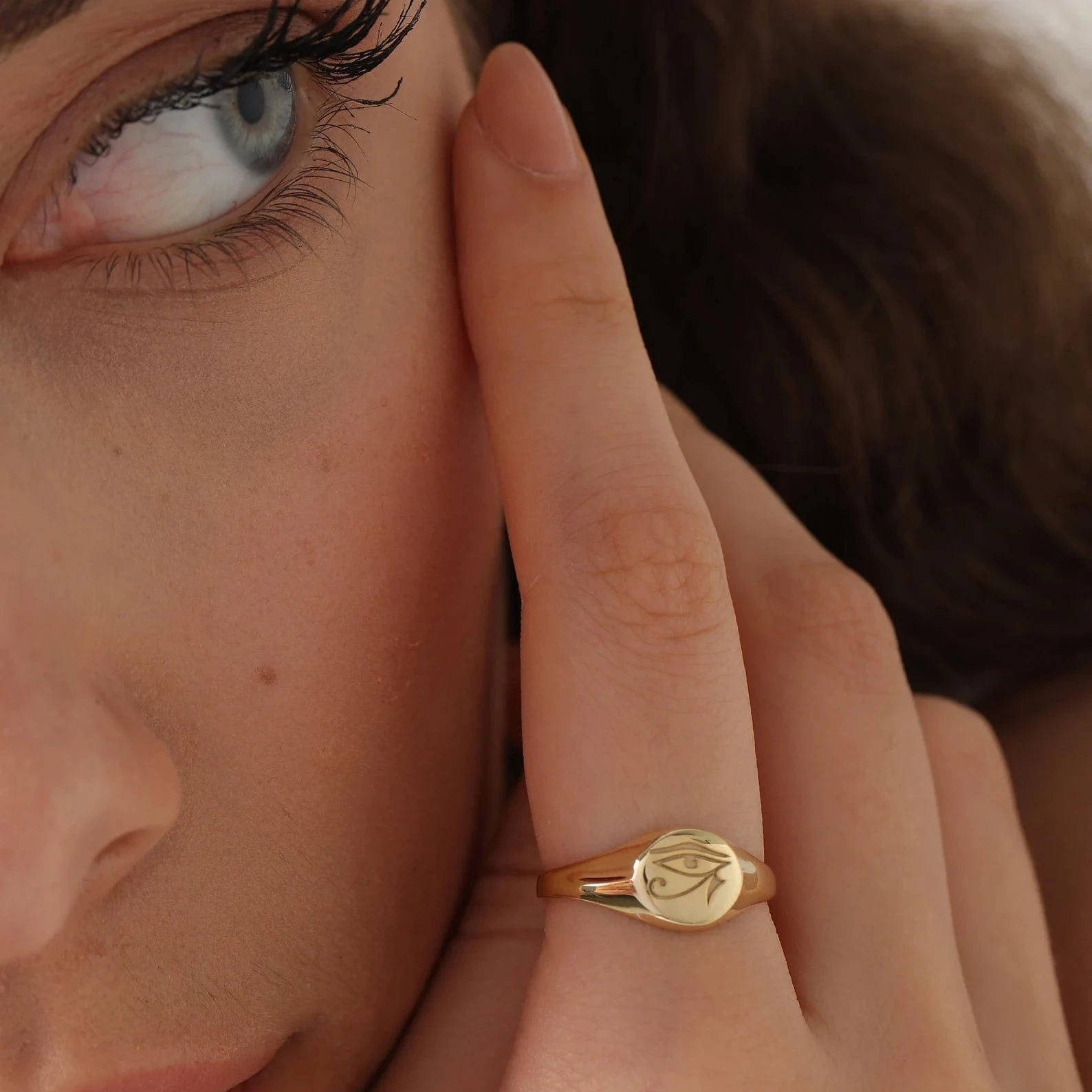 Eye Of Horus Signet Ring