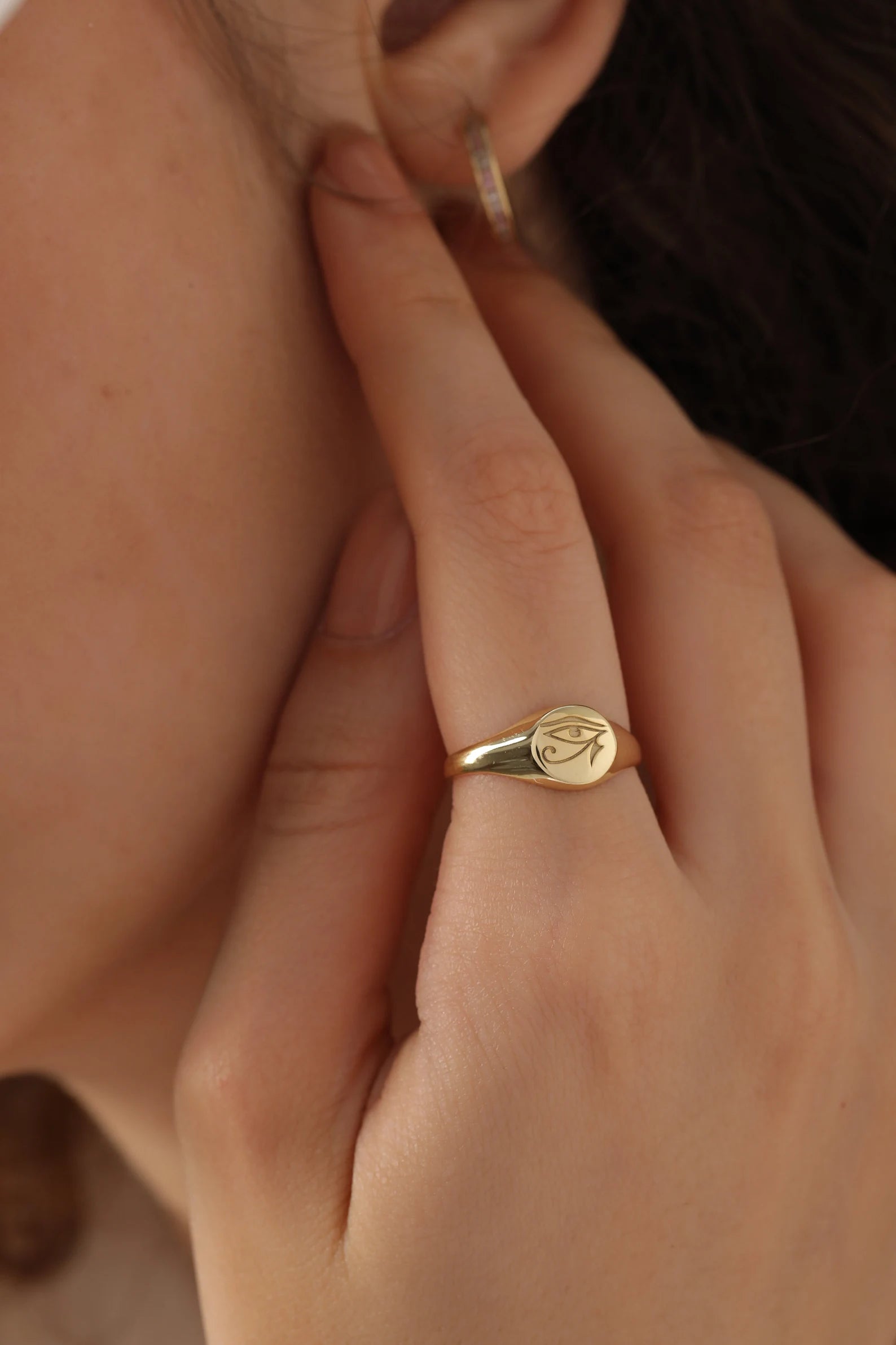 Eye Of Horus Signet Ring