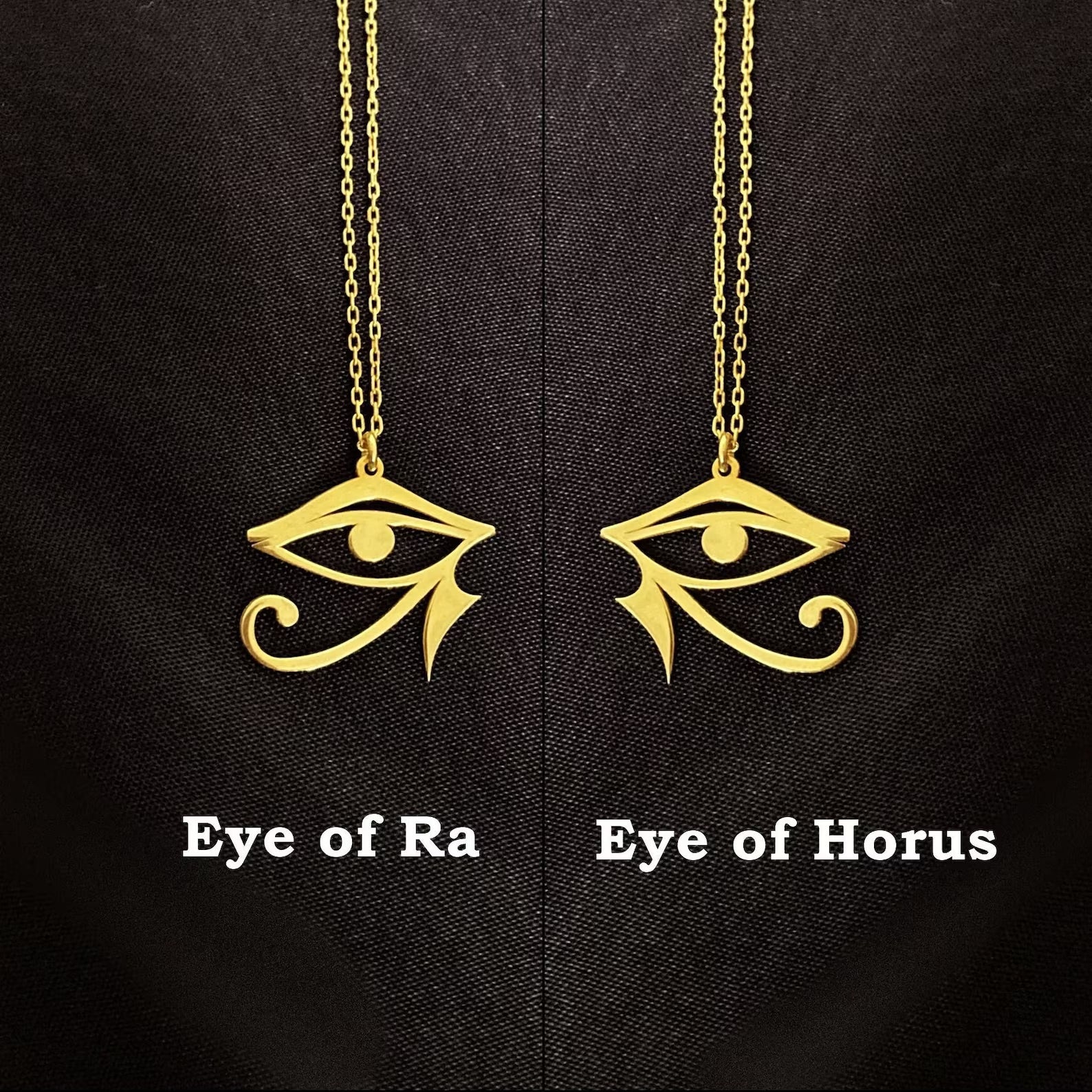 The Pharaonic Eye Necklace - ARTSY SILVER