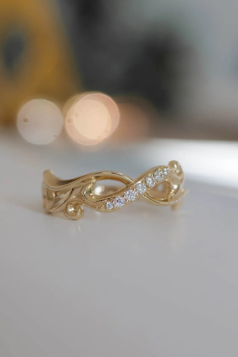 Infinity Wedding Band