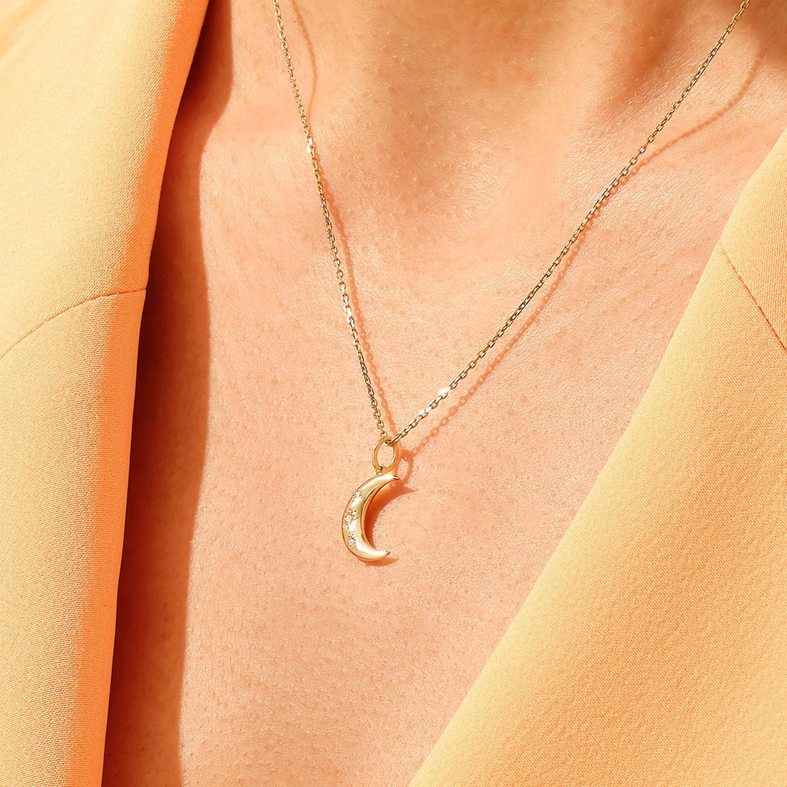 La Luna Necklace - ARTSY SILVER