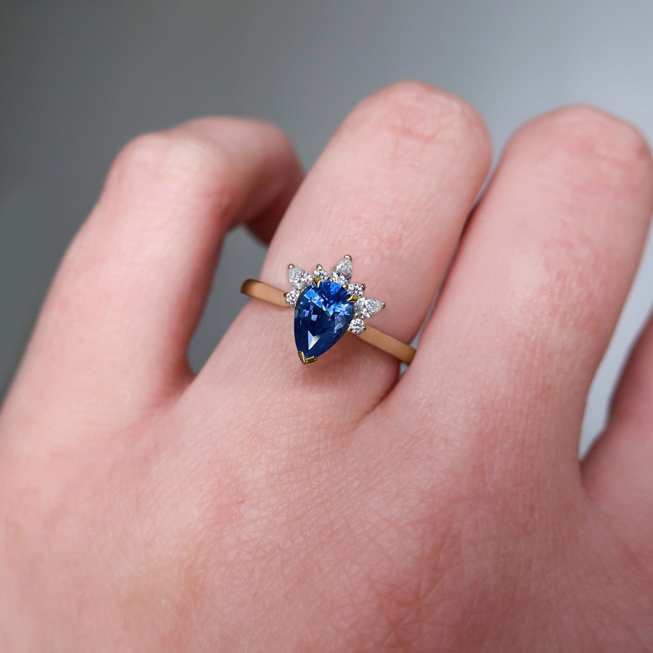 Legendary Lovers Sapphire Promise Ring