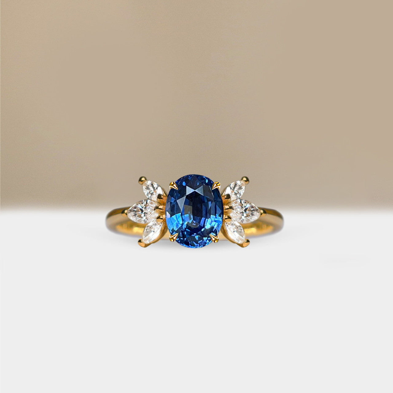 Little Angel Blue Sapphire Ring