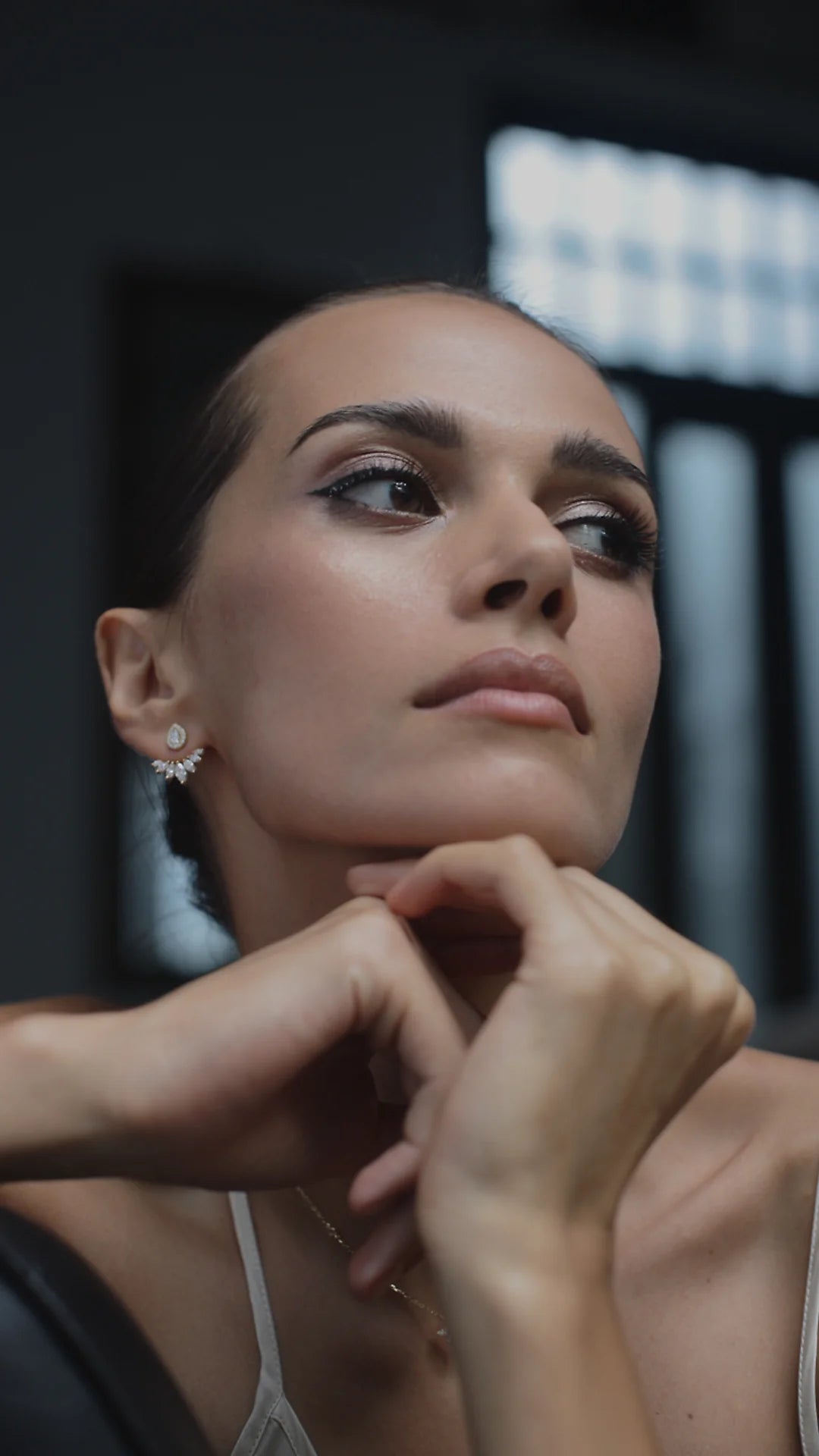 Lotus Silver Ear Jacket - ARTSY SILVER