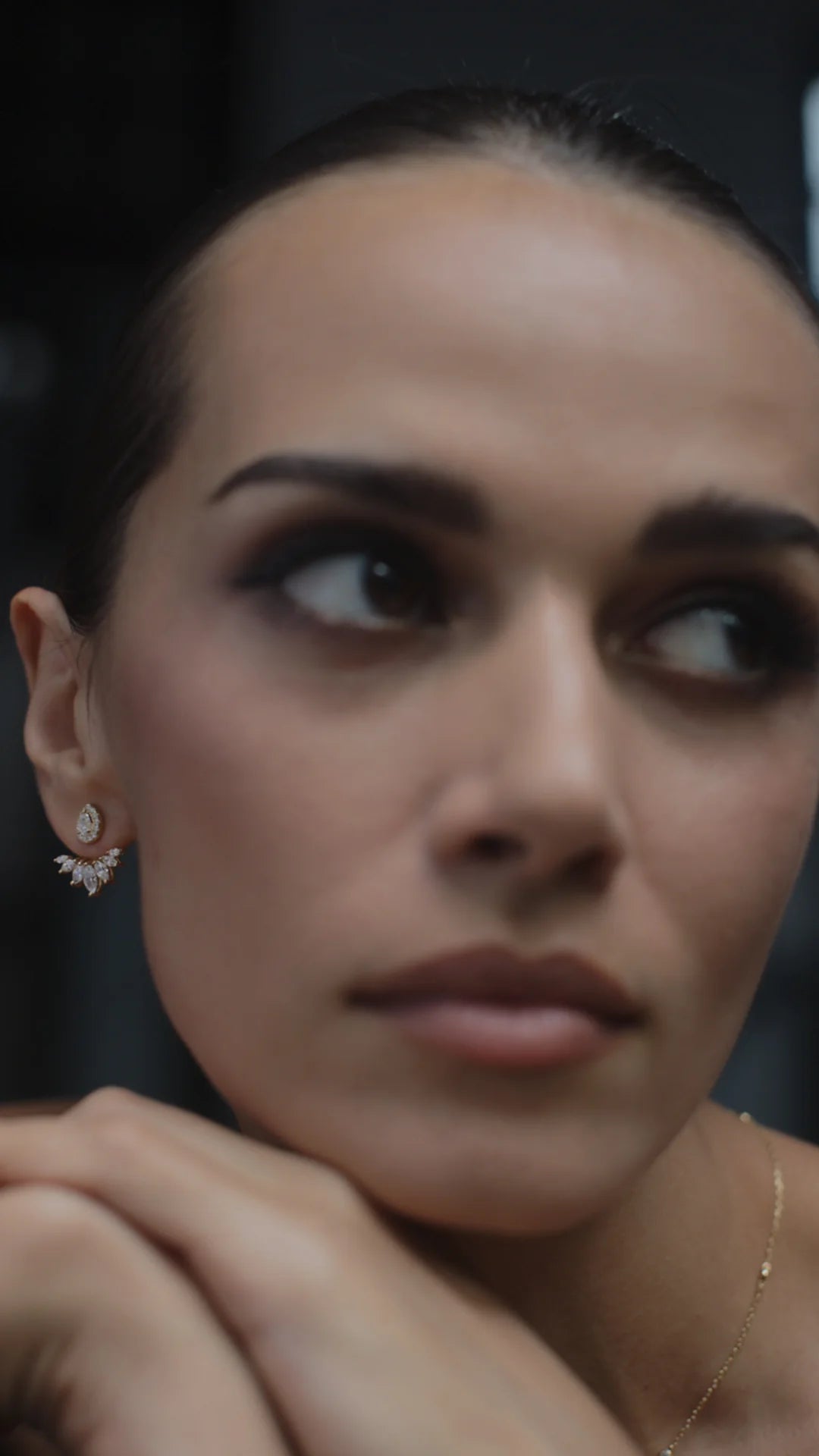 Lotus Silver Ear Jacket - ARTSY SILVER