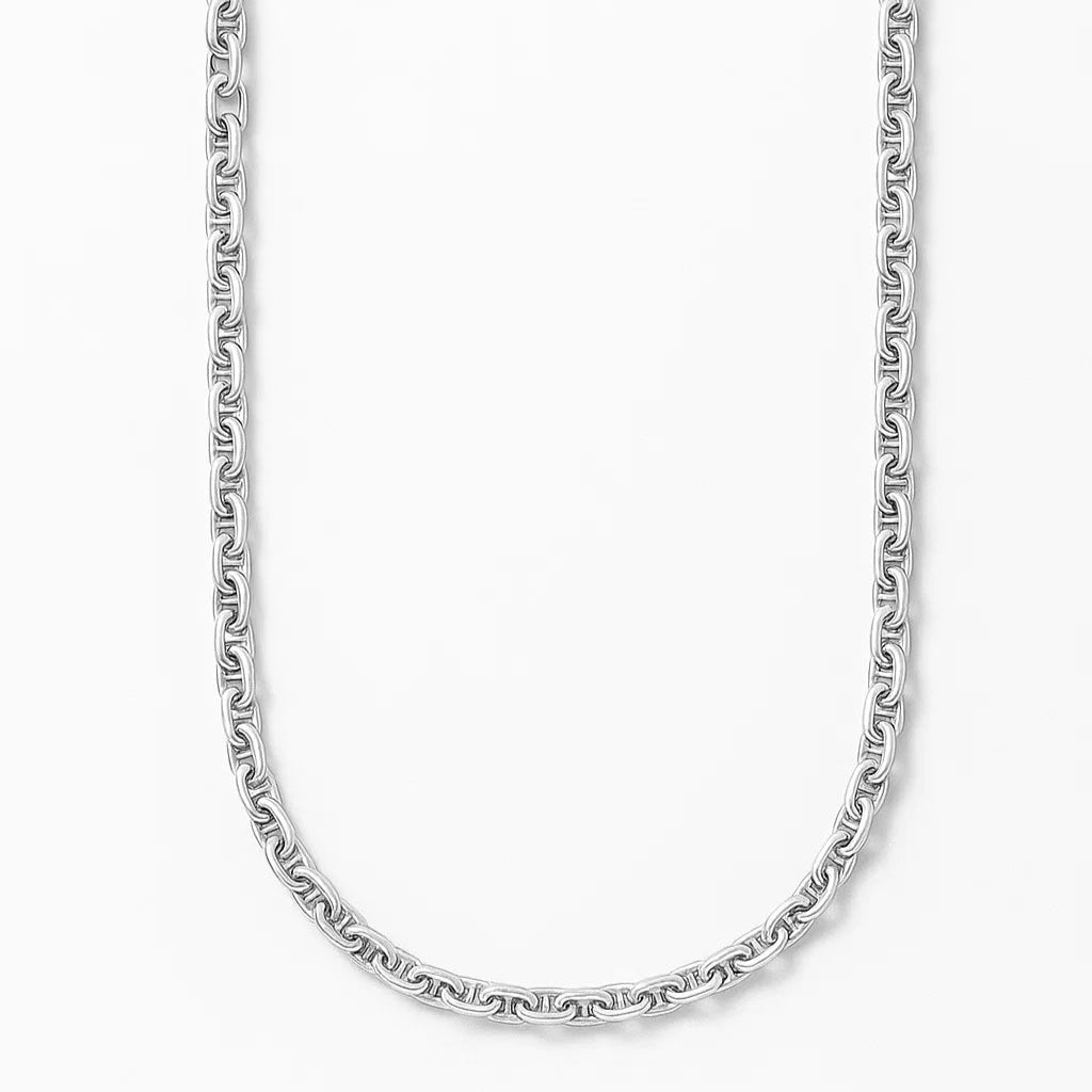 Marine Silver Men Chain - ARTSY SILVER