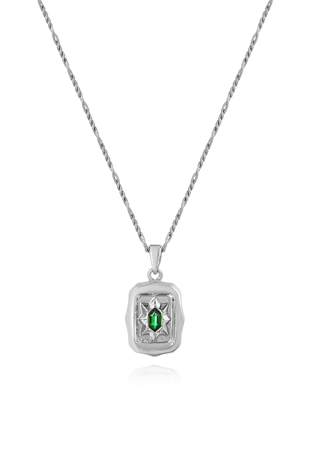 Kryptonite Men Pendant - ARTSY SILVER