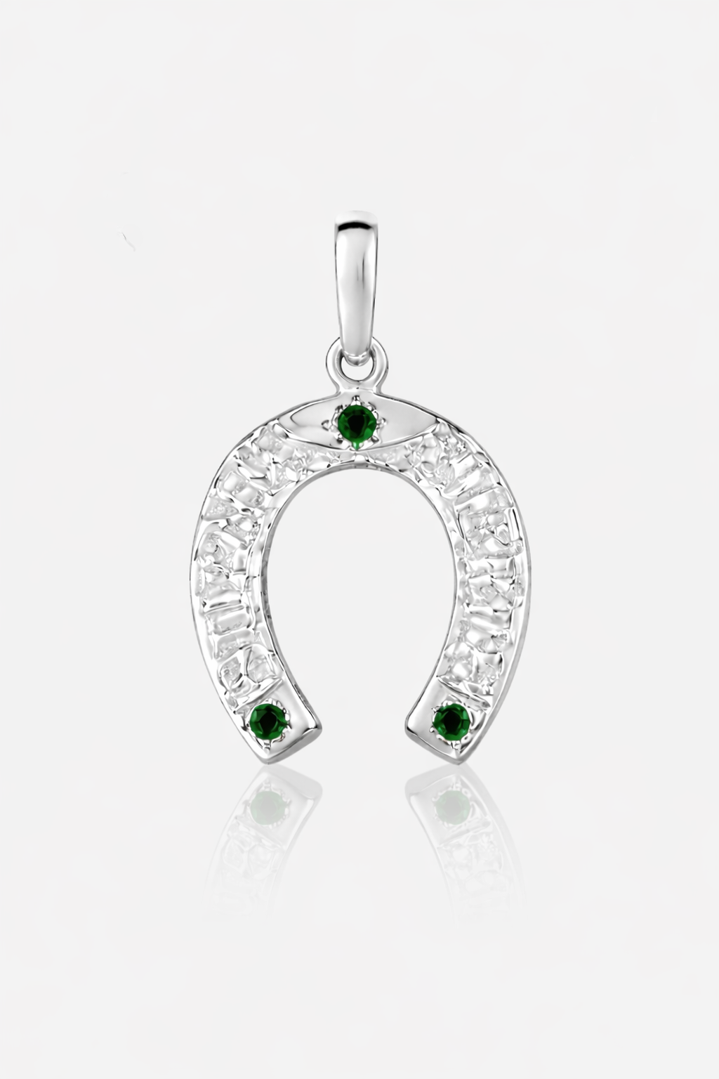 Horseshoe Pendant - ARTSY SILVER