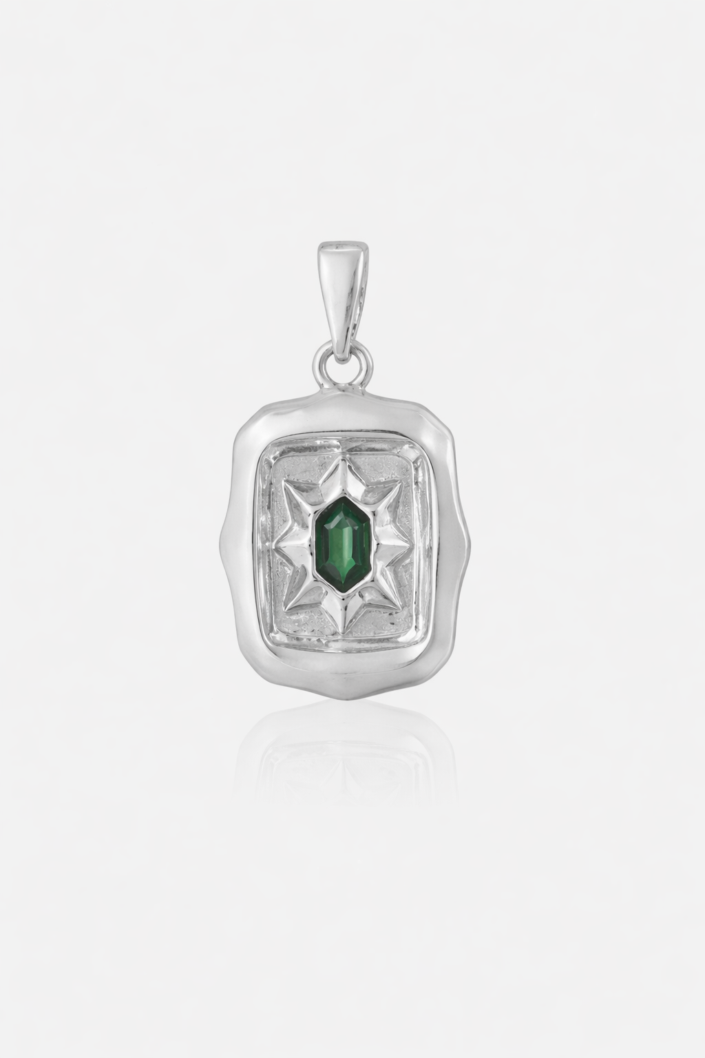 Kryptonite Men Pendant - ARTSY SILVER