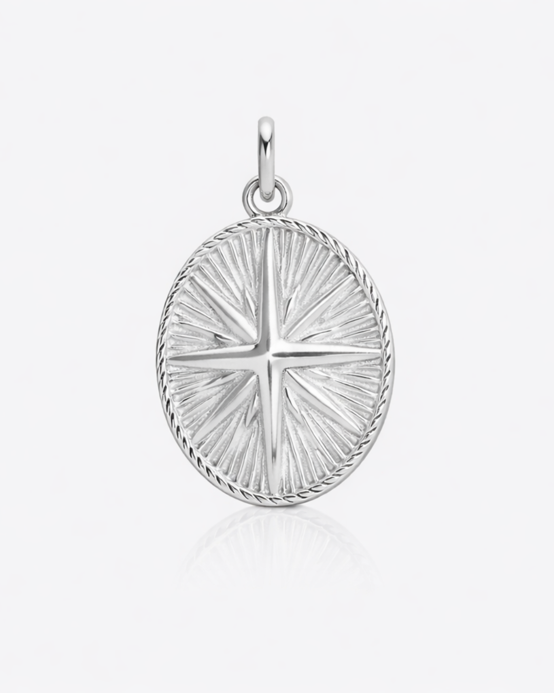 Pole Star Silver Pendant - ARTSY SILVER