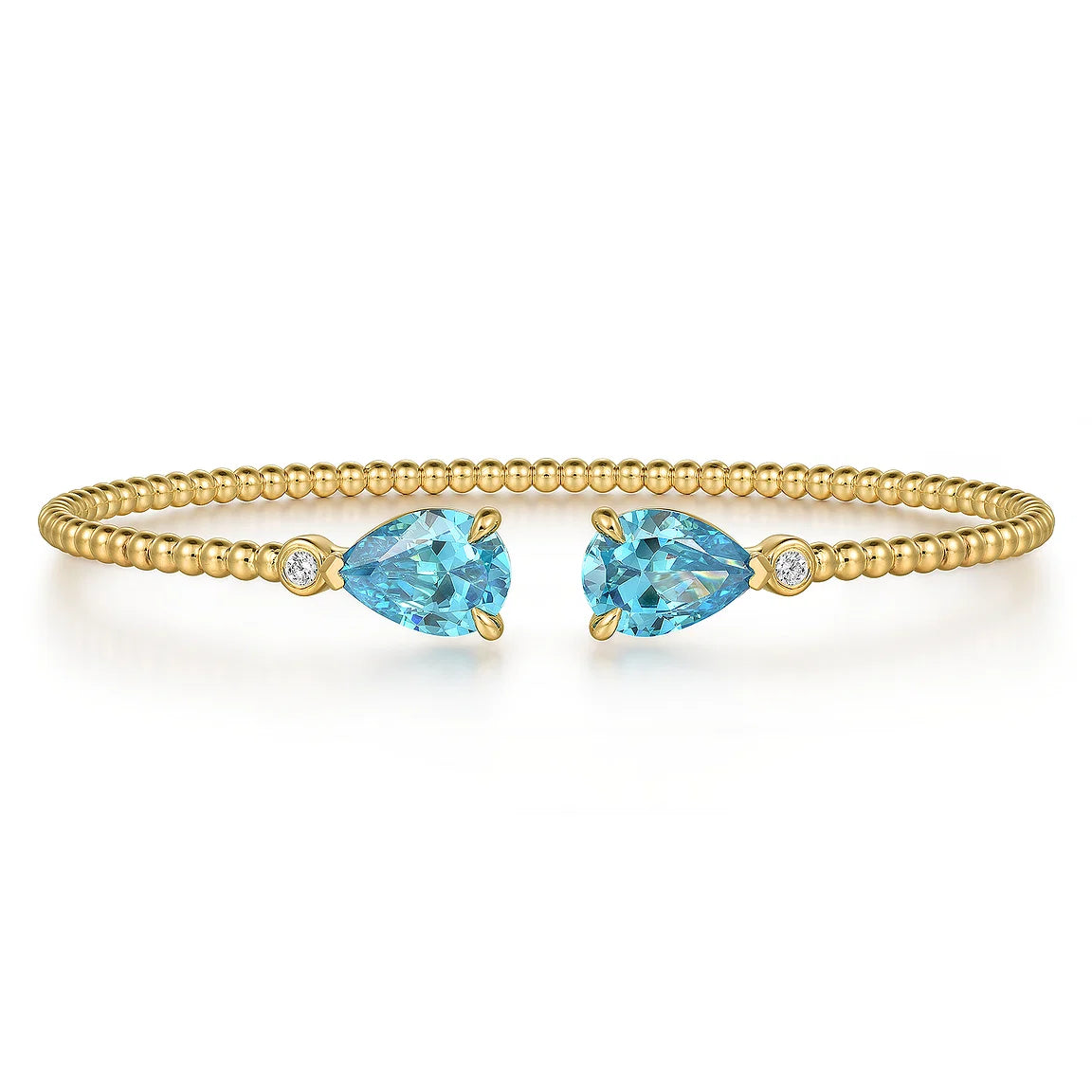 Mermaid Aquamarine Bangle