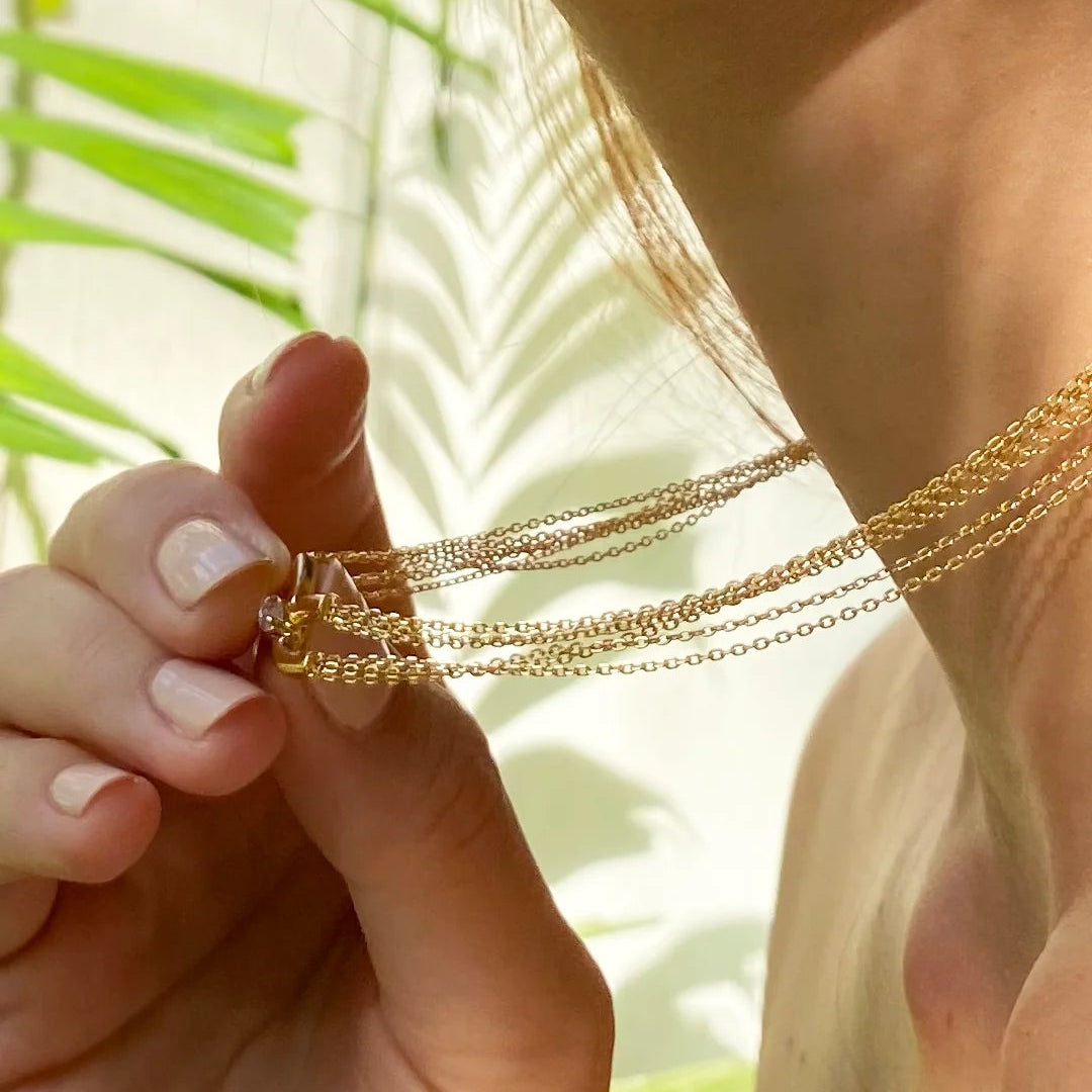 Everyone Favourite Earrings & Necklace Set - ARTSY SILVER