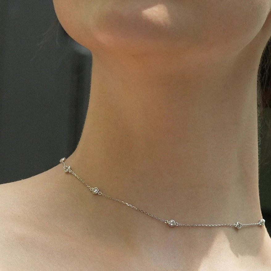 Multi Wearable Necklace - ARTSY SILVER
