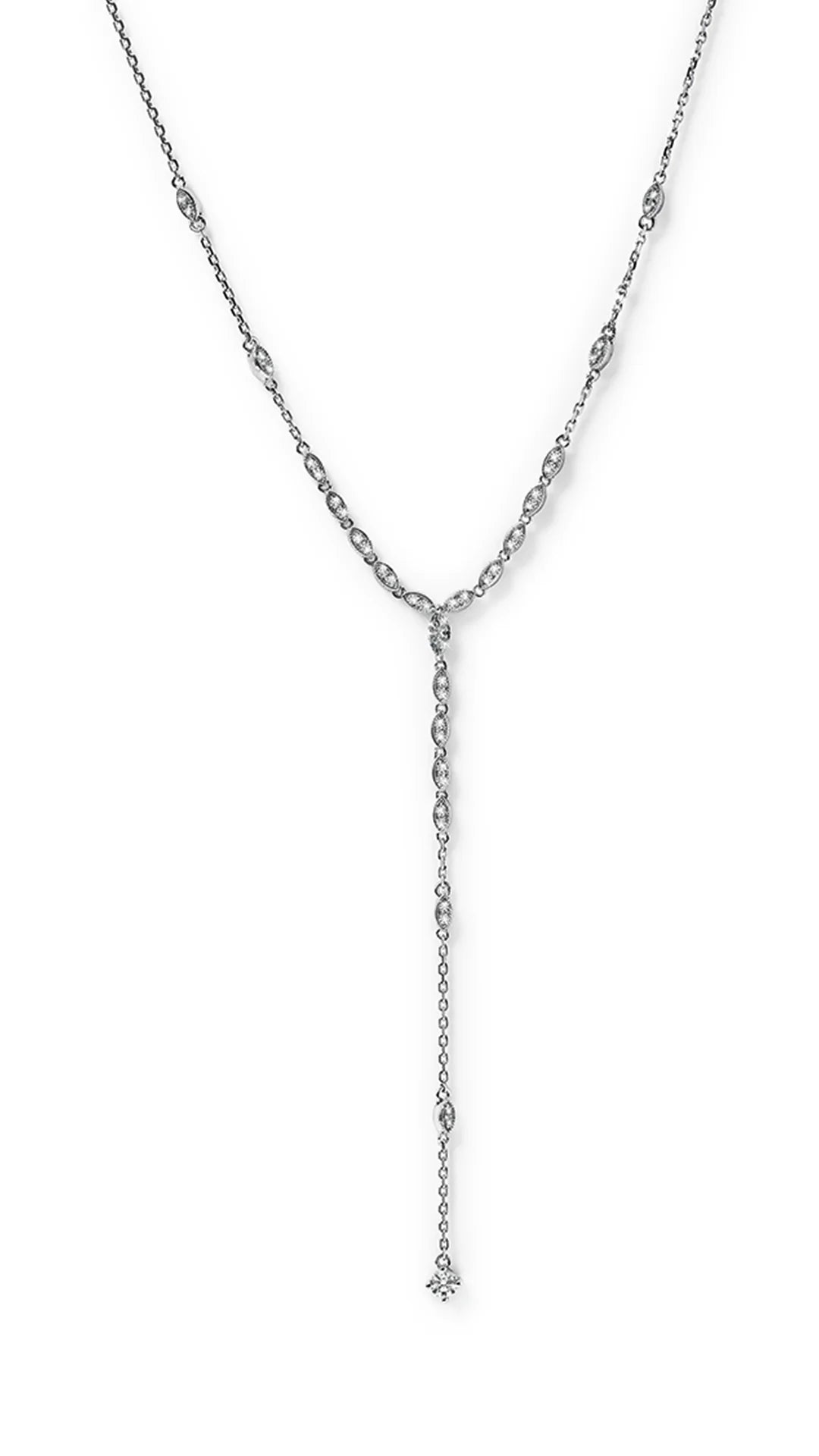 Must Have Silver Lariat Necklace - ARTSY SILVER