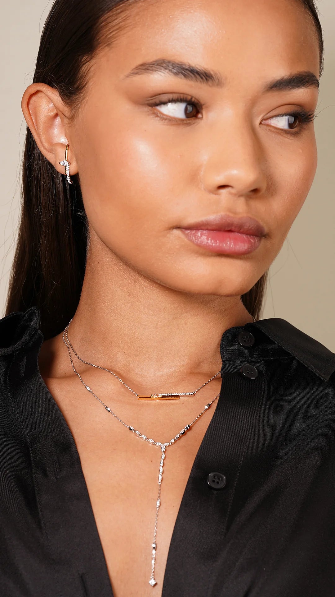 Must Have Silver Lariat Necklace - ARTSY SILVER