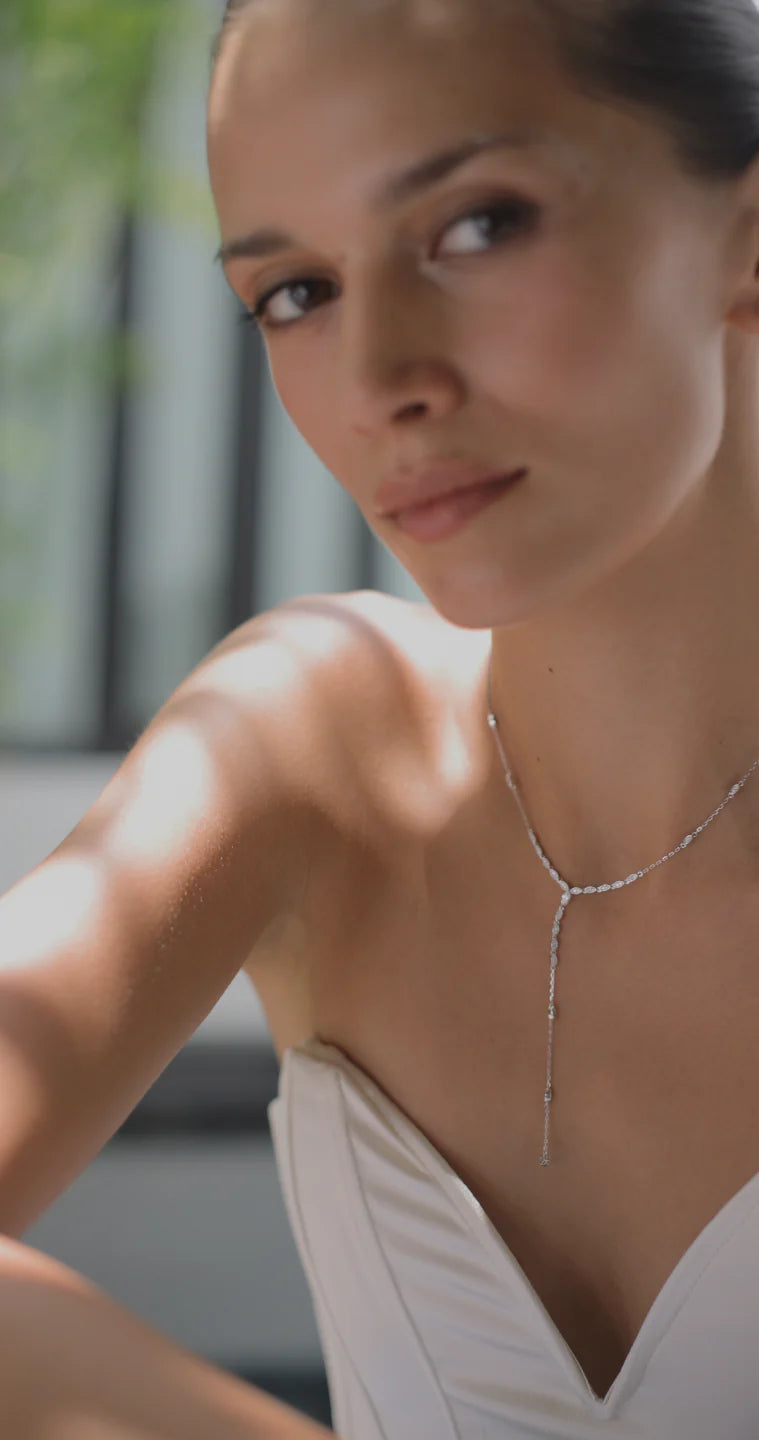 Must Have Silver Lariat Necklace