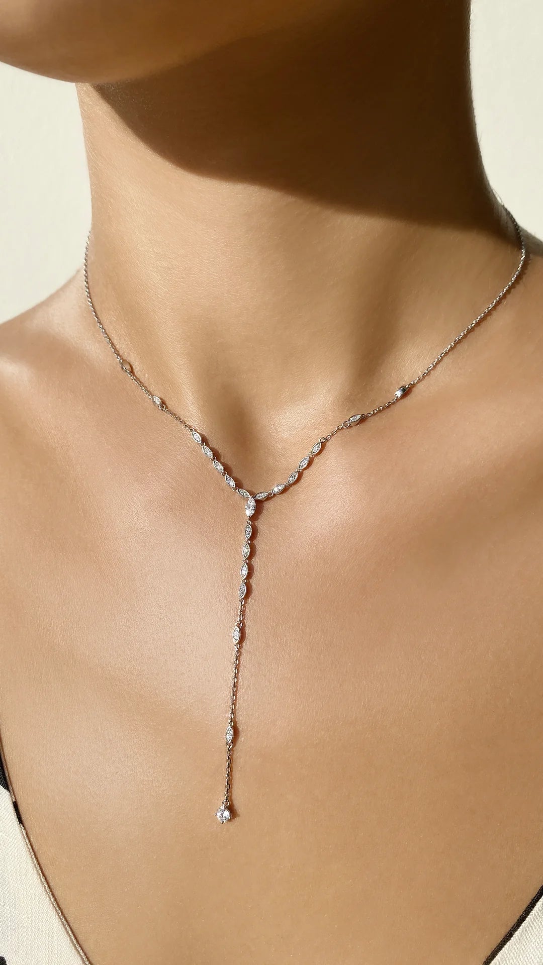 Must Have Silver Lariat Necklace - ARTSY SILVER