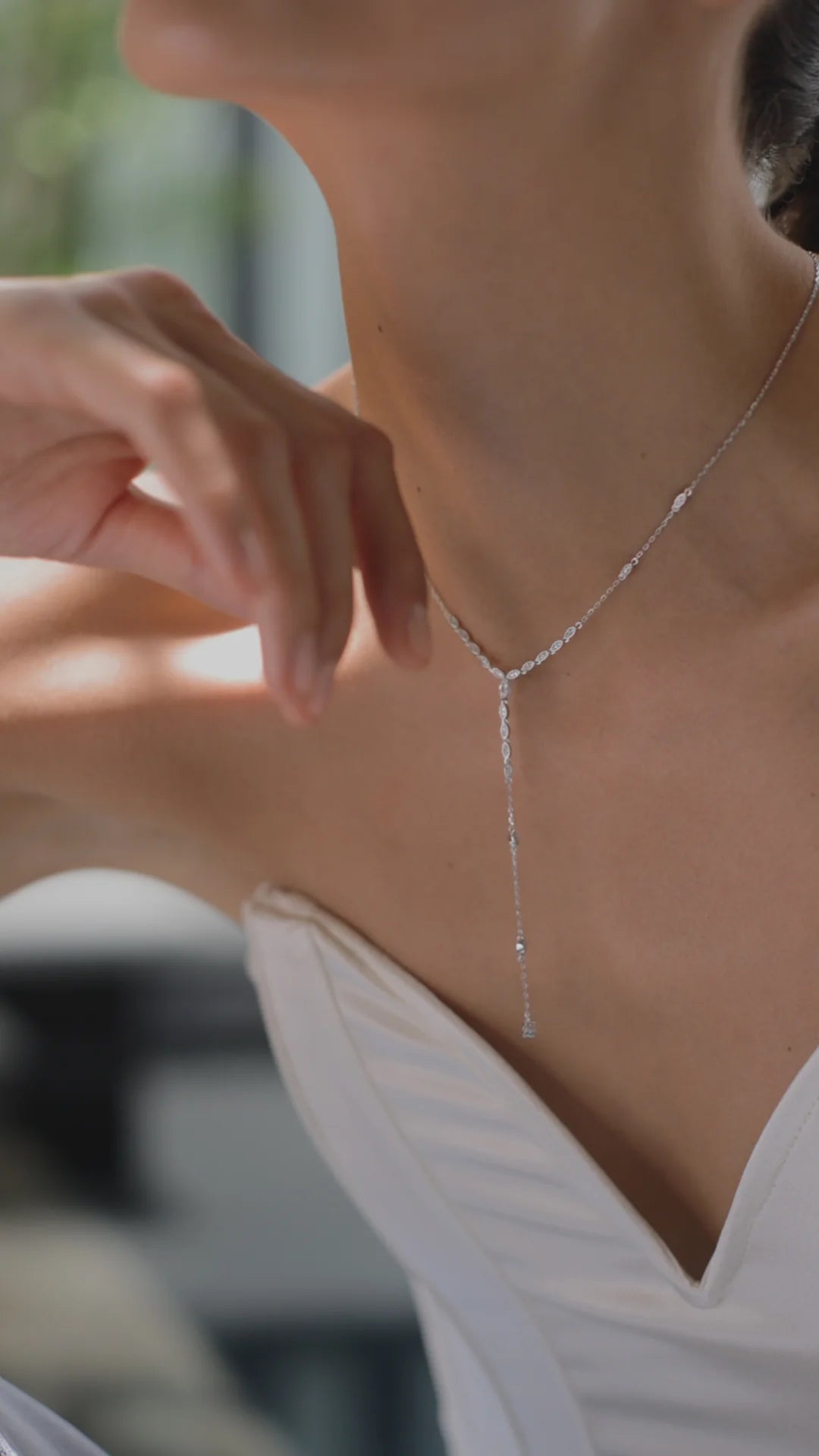 Must Have Silver Lariat Necklace - ARTSY SILVER