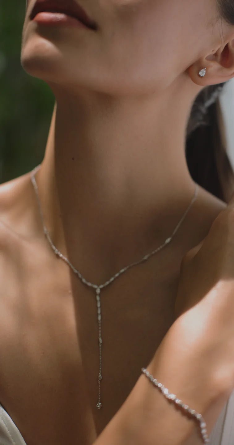 Must Have Silver Lariat Necklace - ARTSY SILVER