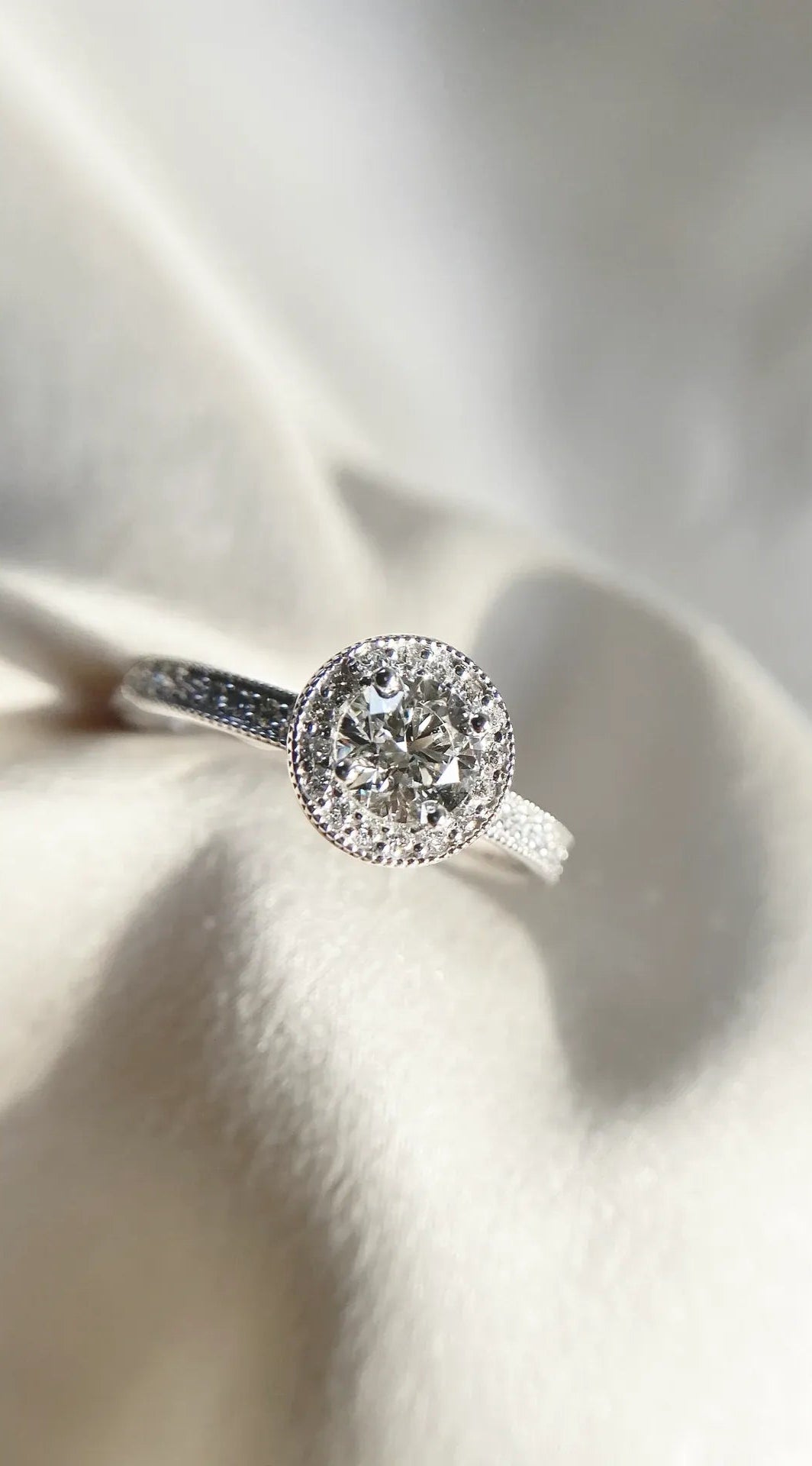 Cher Zircon Promise Ring - ARTSY SILVER