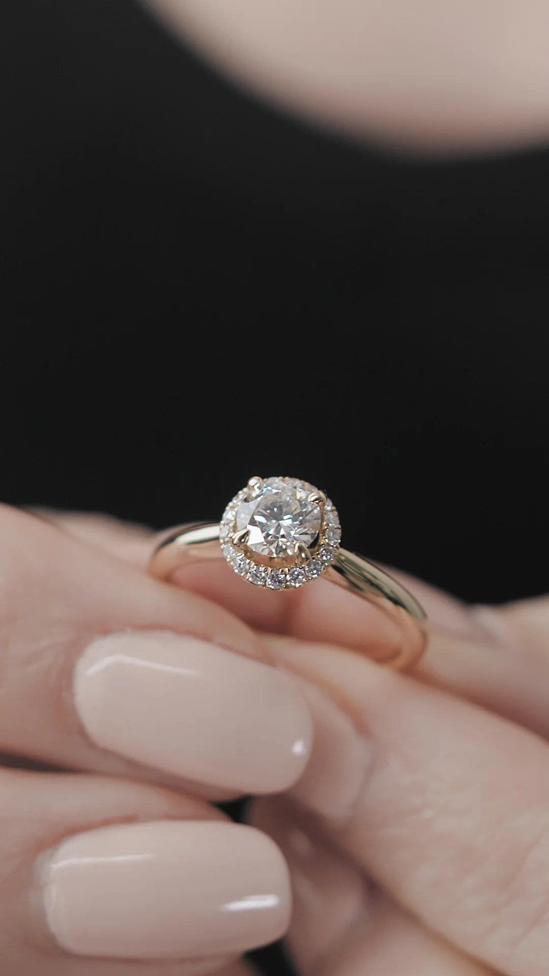 Promise Fancy Zircon Stone Gold Plated Ring - ARTSY SILVER