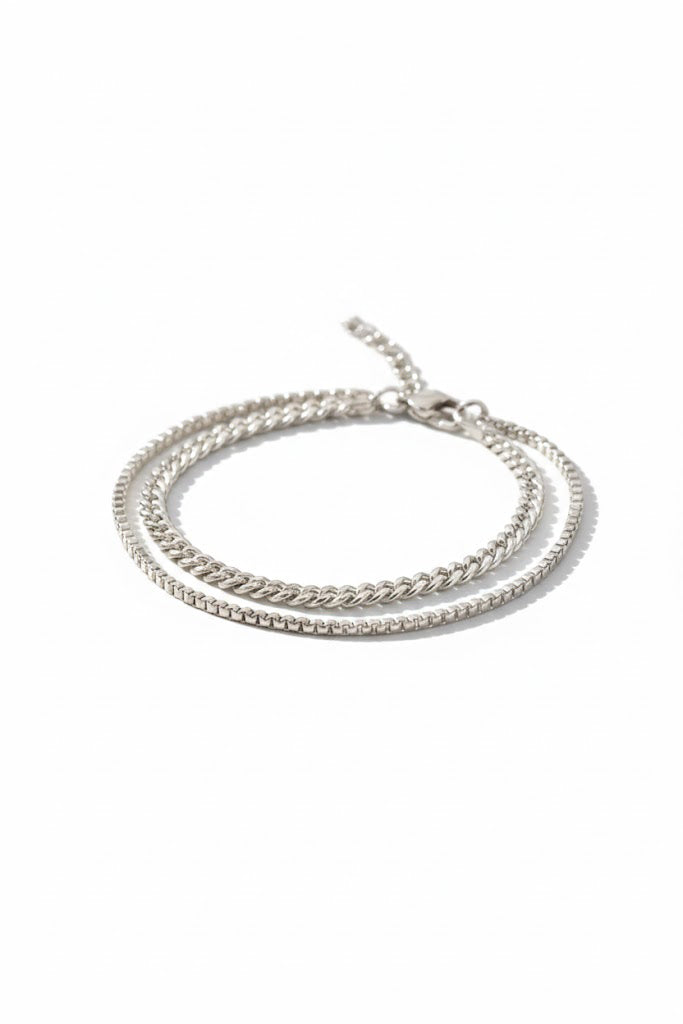 Mixed Link Men’s Bracelet