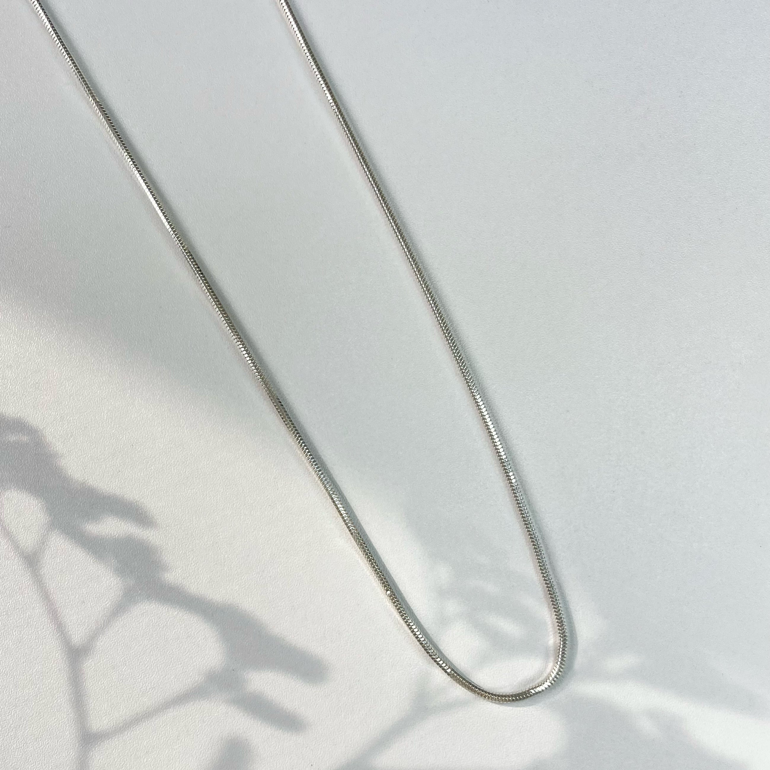 Snake Silver Chain - ARTSY SILVER