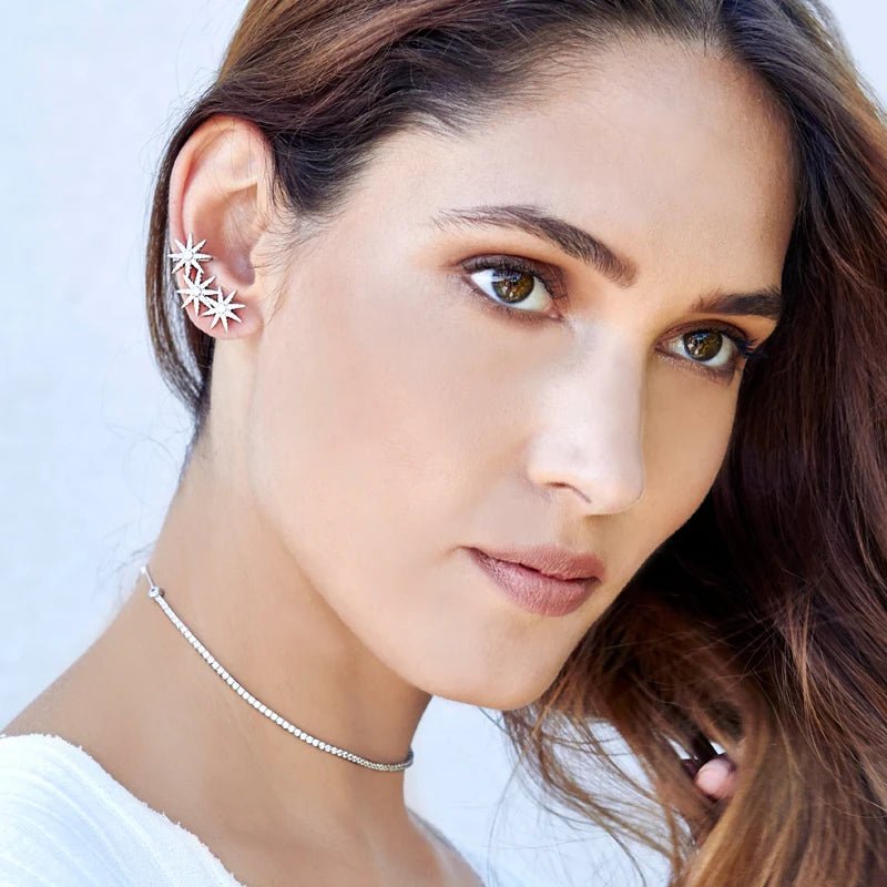 Tennis Choker 3mm - ARTSY SILVER