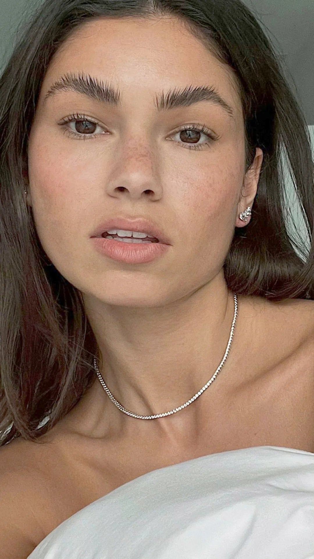 Tennis Choker 3mm - ARTSY SILVER