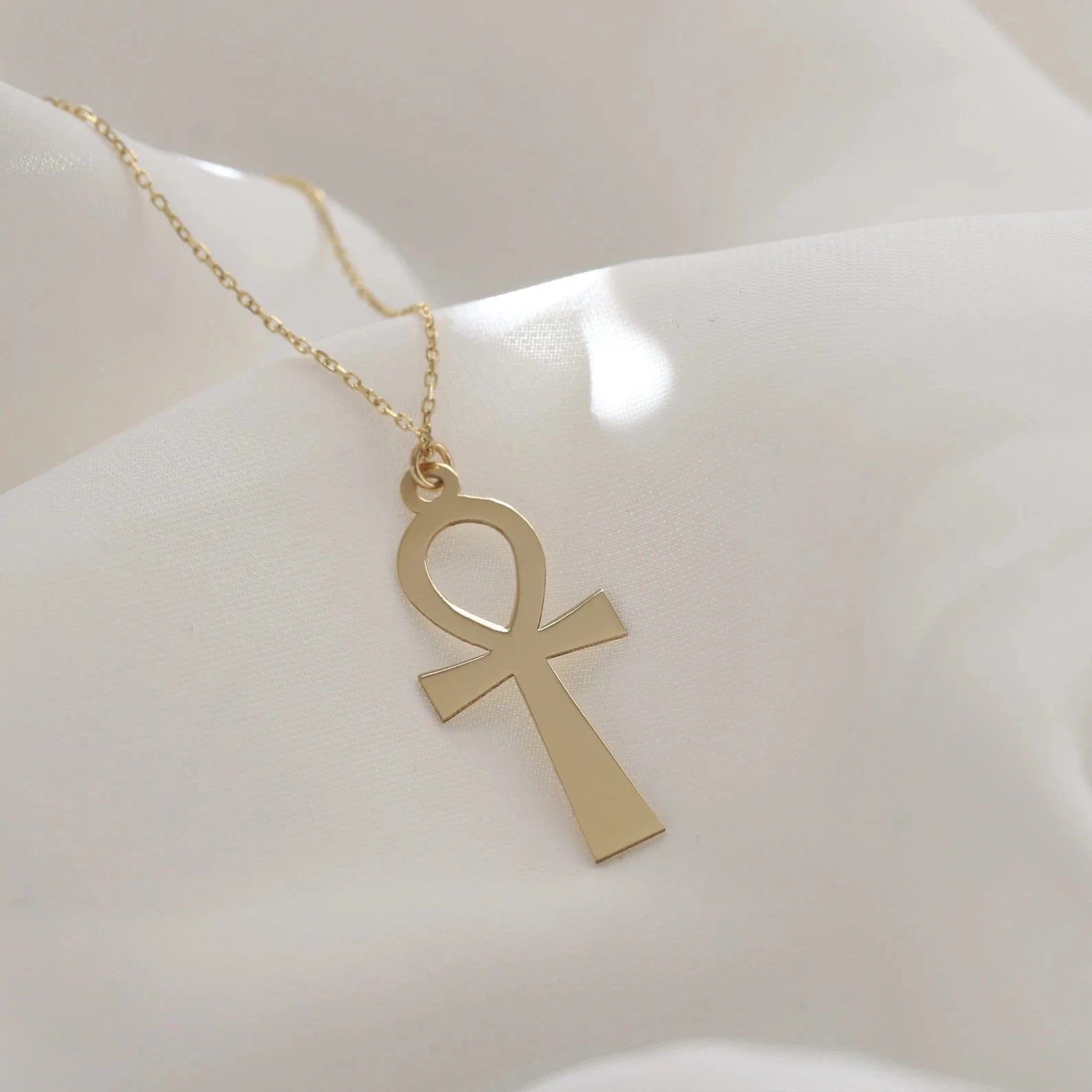 The Good Luck Ankh Necklace - ARTSY SILVER