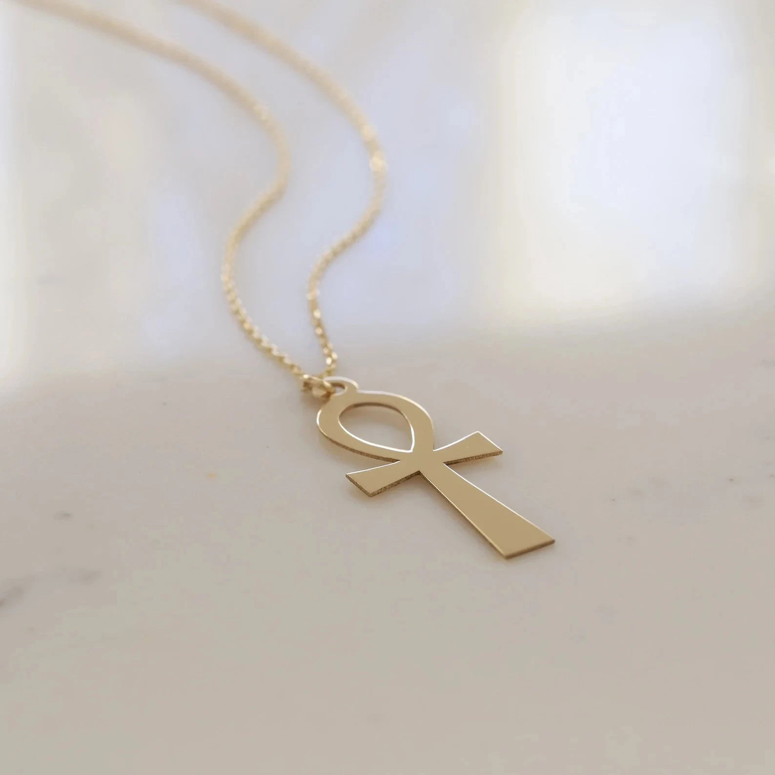 The Good Luck Ankh Necklace - ARTSY SILVER