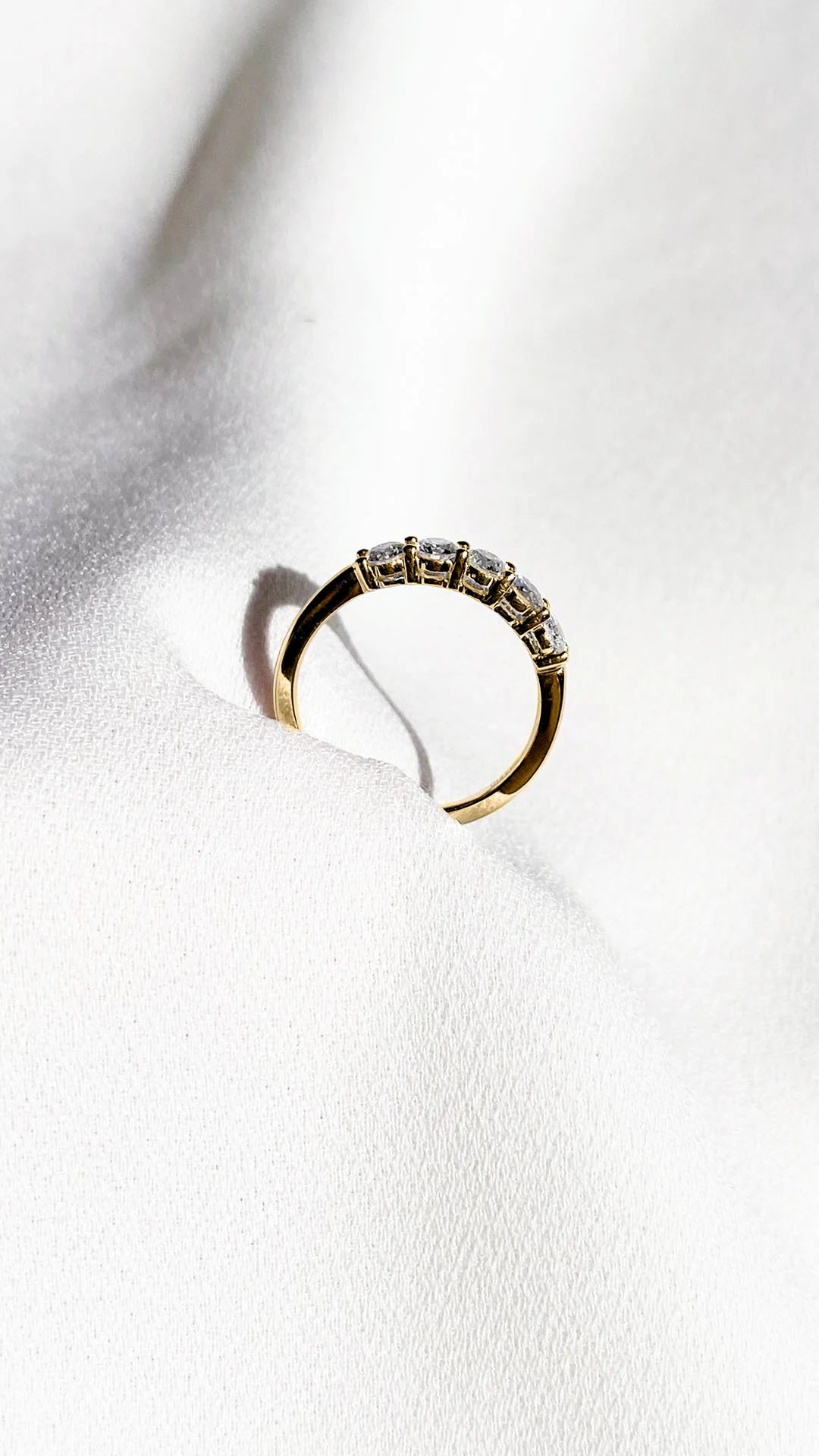 The Vow Zircon Ring - ARTSY SILVER