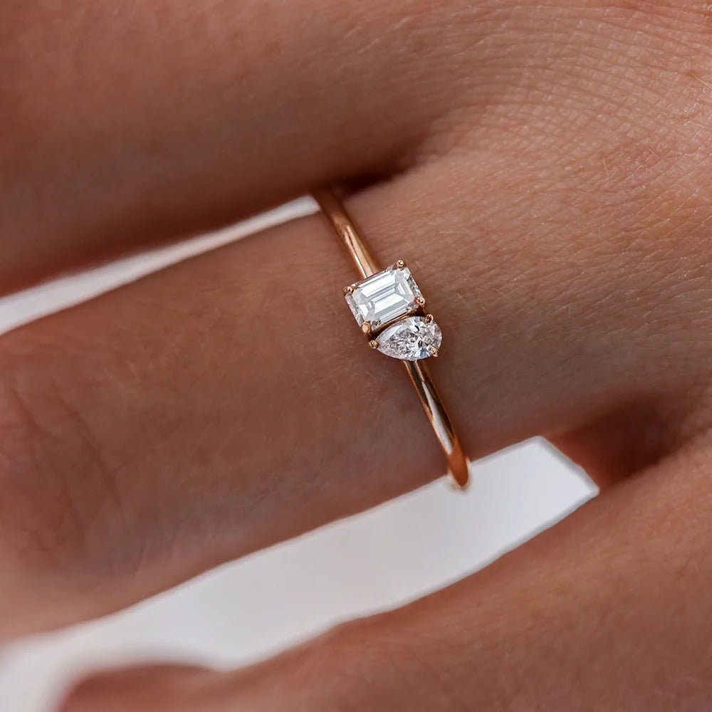 Toi Moi Promise Ring - ARTSY SILVER