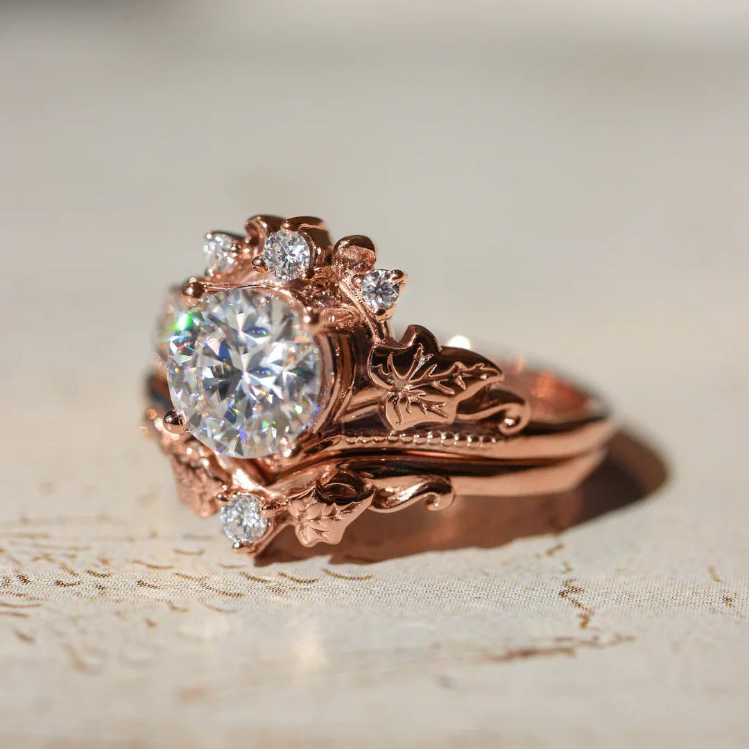 Victorian Art 2 Set Ring - ARTSY SILVER