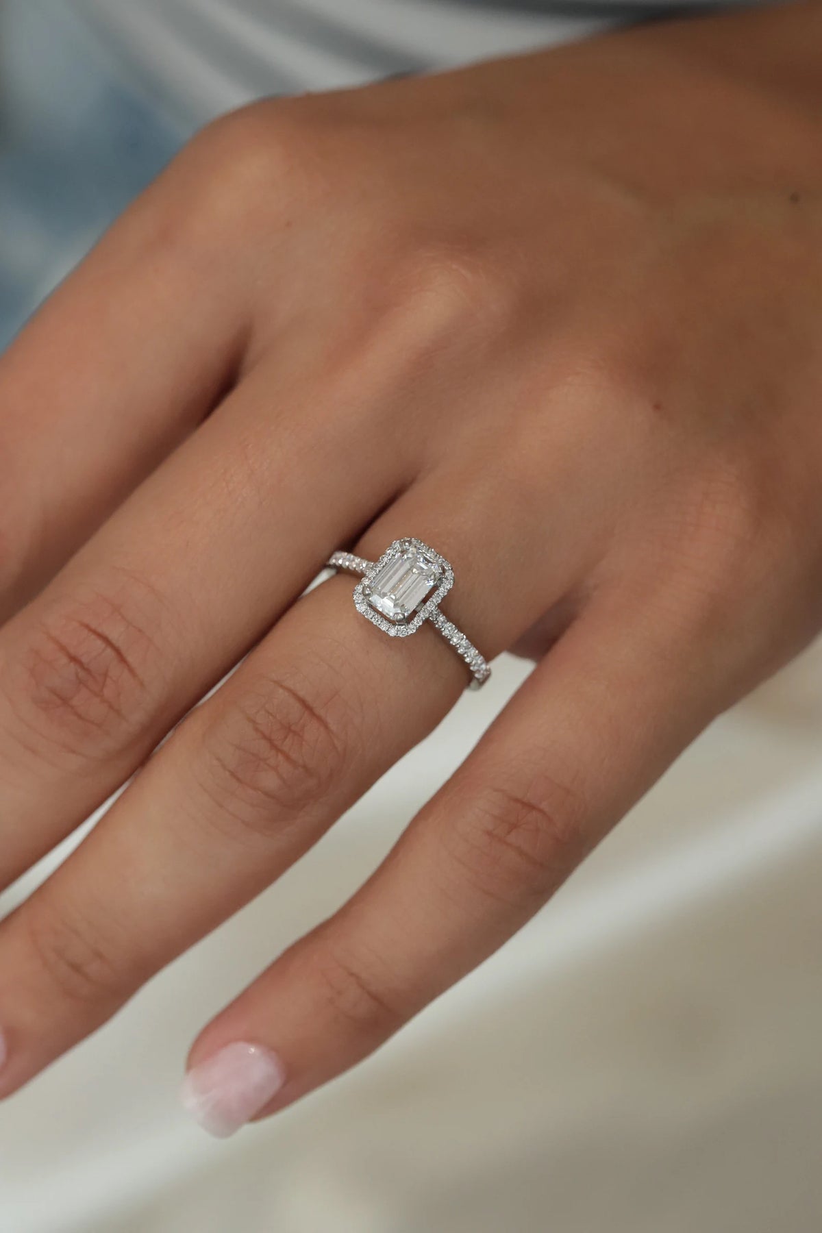 Soft & Bold Zircon Ring - ARTSY SILVER