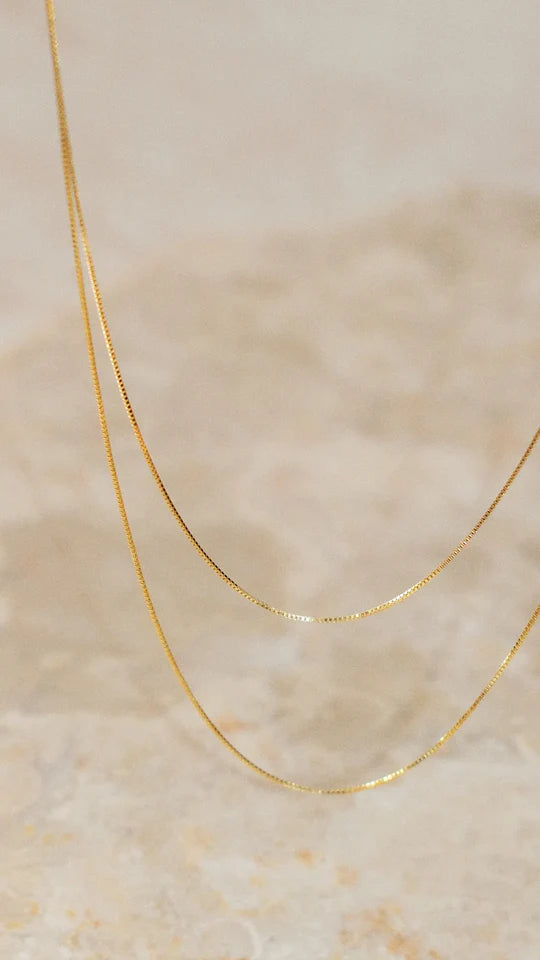 Sleek Box Chain Necklace