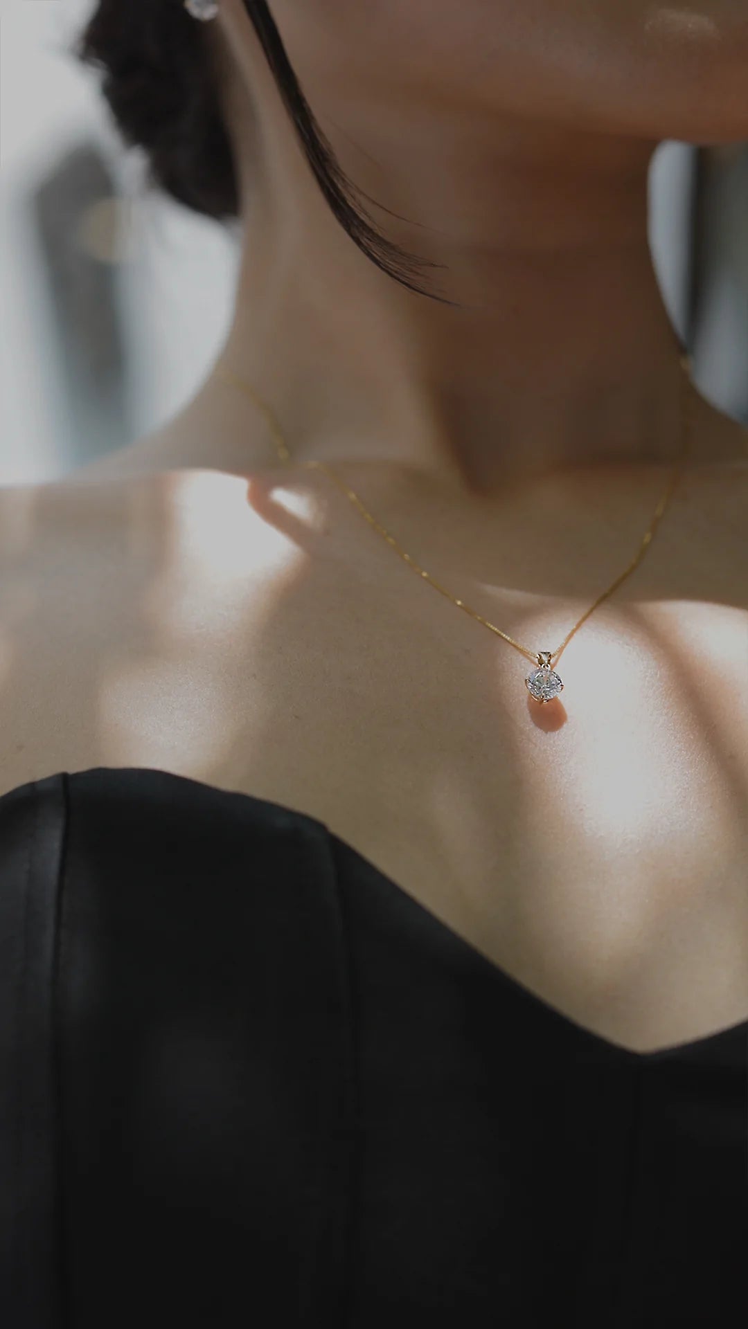 Sigma Girl Zircon Necklace - ARTSY SILVER