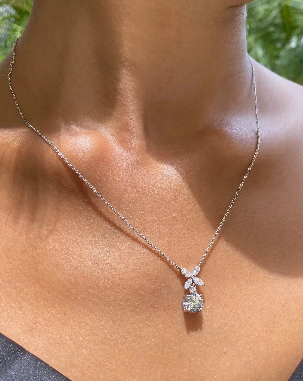 Round Pendant Necklace