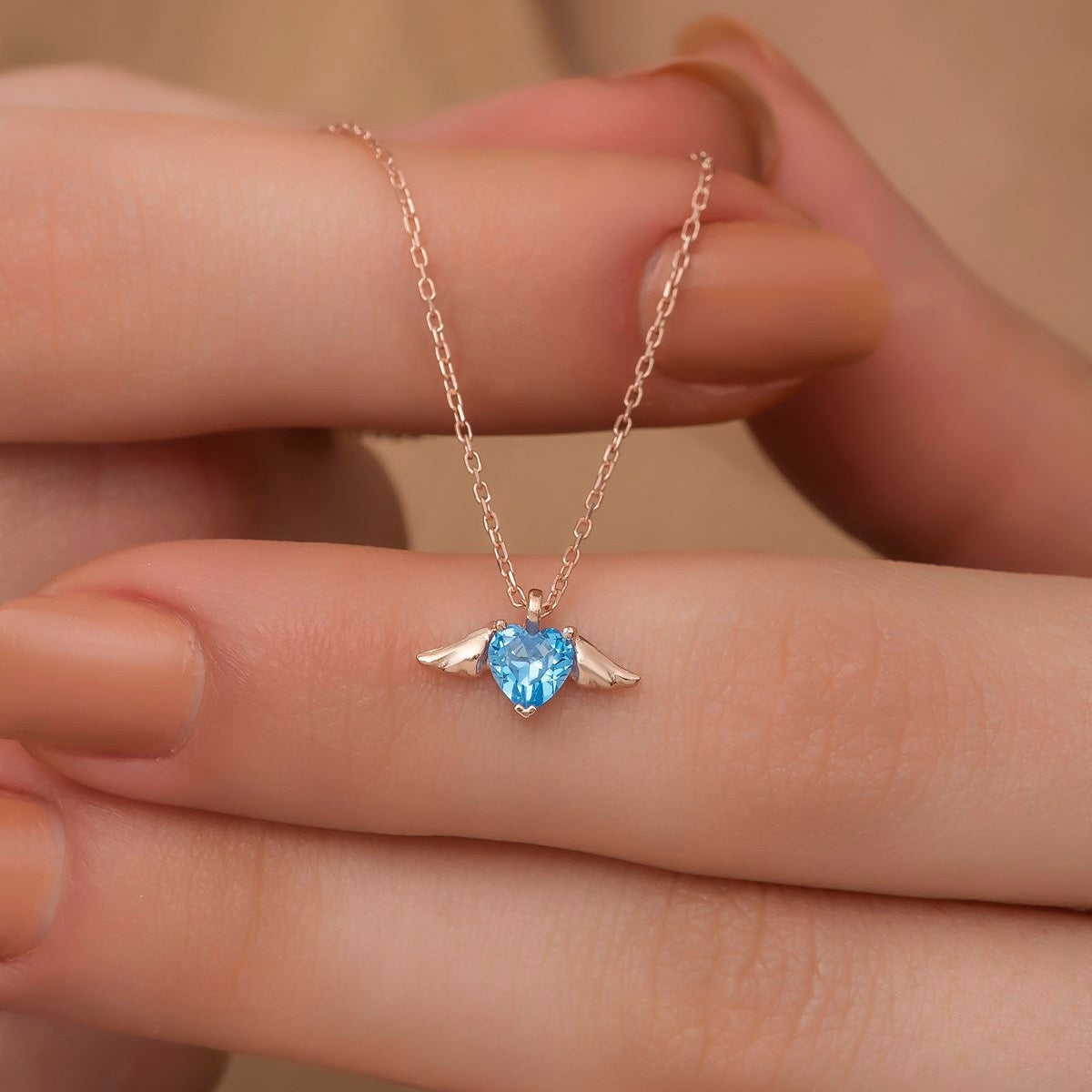 Fly Me To The Moon Heart Necklace - ARTSY SILVER